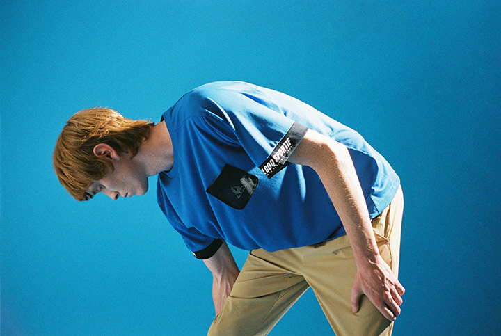 르꼬끄(LECOQ) 남녀공용 투어러 루즈핏 포켓티셔츠 (Q8323CRS72)