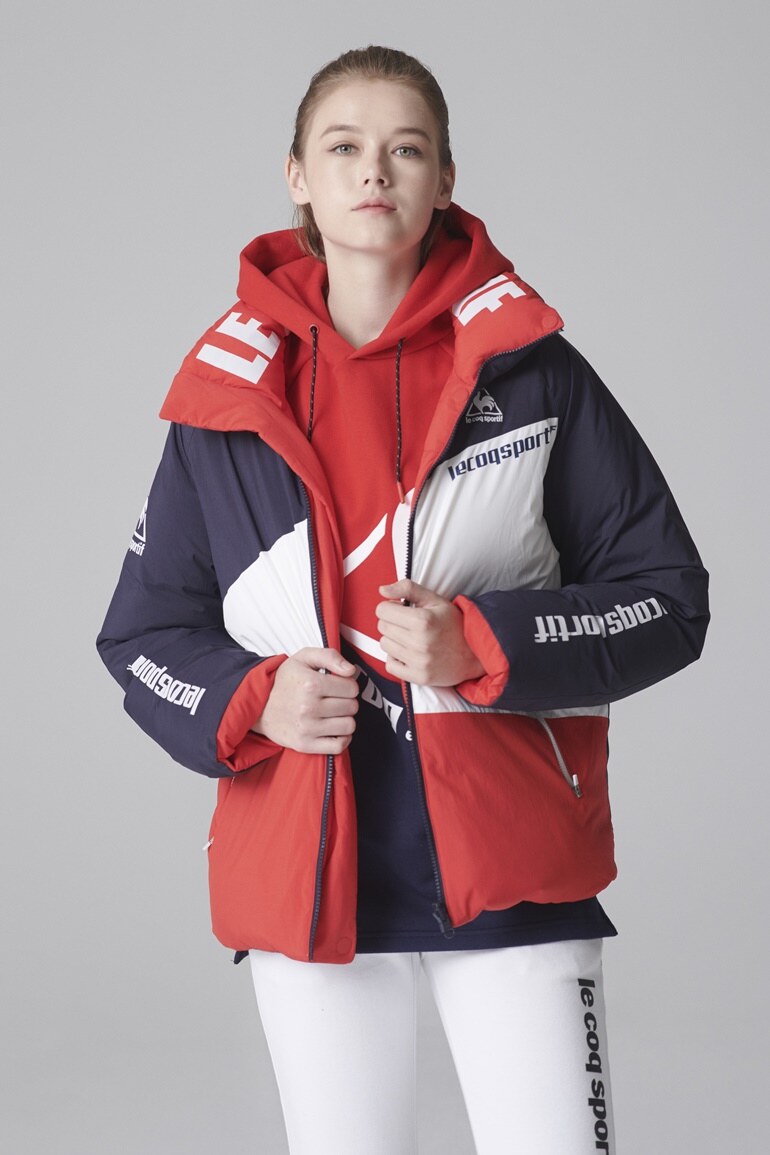 르꼬끄(LECOQ) [르꼬끄] (Q8423CDJ01) [르꼬끄] (Q8423CDJ01) 남녀공용 리버시블 다운