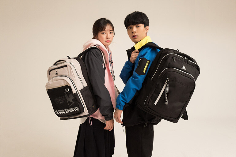 르꼬끄(LECOQ) 트윈 백팩 (Q9123ABP12)