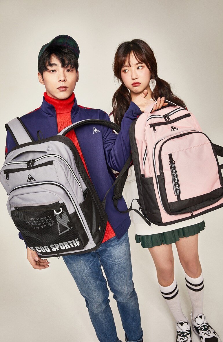 르꼬끄(LECOQ) 트윈 백팩 (Q9123ABP12)
