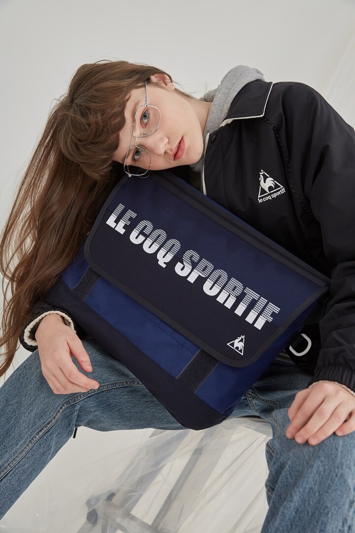 르꼬끄(LECOQ) 메시포인트 메신저백