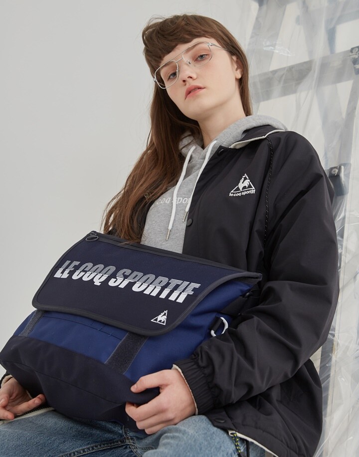 르꼬끄(LECOQ) 메시포인트 메신저백