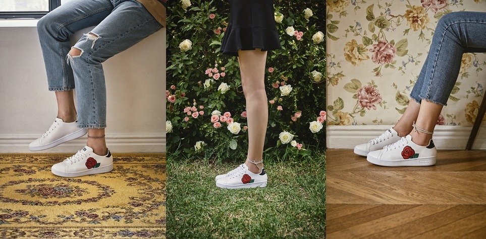 엄브로(UMBRO) 웸블리 로즈 스니커즈 (U7323LCU87)