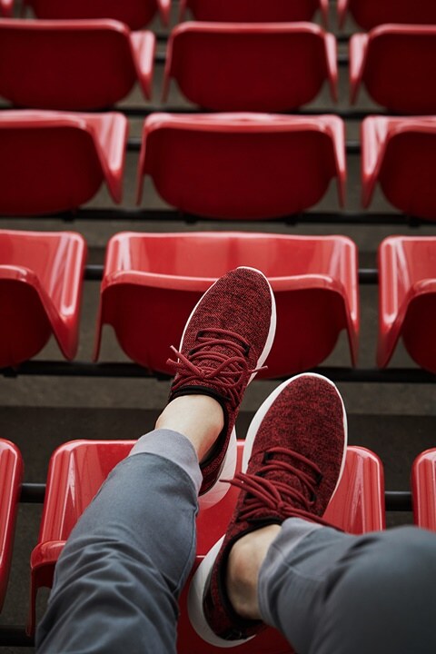 엄브로(UMBRO) 템즈 자카드 레드 (U7323LCT23)