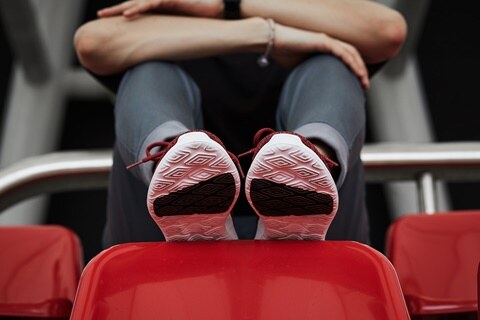 엄브로(UMBRO) 템즈 자카드 레드 (U7323LCT23)