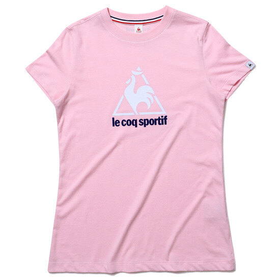 르꼬끄(LECOQ) 여성 면 에센셜 빅로고 레귤러핏 반팔티셔츠 (Q8122ARS31)