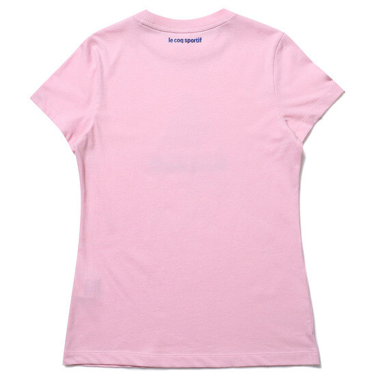 르꼬끄(LECOQ) 여성 면 에센셜 빅로고 레귤러핏 반팔티셔츠 (Q8122ARS31)