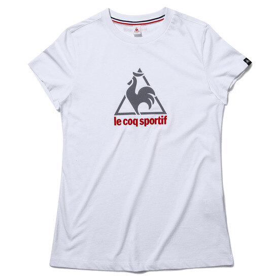 르꼬끄(LECOQ) 여성 면 에센셜 빅로고 레귤러핏 반팔티셔츠 (Q8122ARS31)