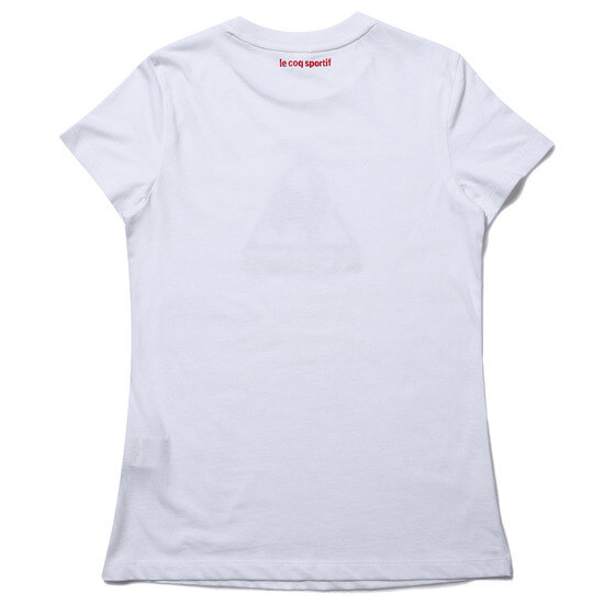 르꼬끄(LECOQ) 여성 면 에센셜 빅로고 레귤러핏 반팔티셔츠 (Q8122ARS31)