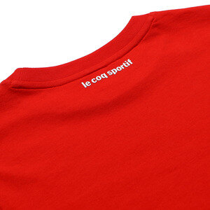 르꼬끄(LECOQ) 여성 면 에센셜 빅로고 레귤러핏 반팔티셔츠 (Q8122ARS31)