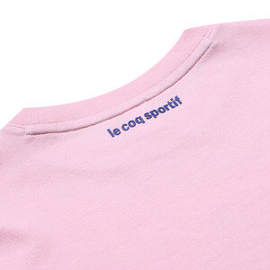 르꼬끄(LECOQ) 여성 면 에센셜 빅로고 레귤러핏 반팔티셔츠 (Q8122ARS31)