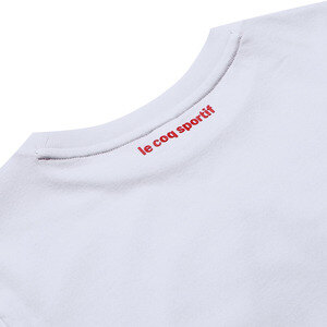 르꼬끄(LECOQ) 여성 면 에센셜 빅로고 레귤러핏 반팔티셔츠 (Q8122ARS31)