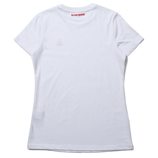 르꼬끄(LECOQ) 여성 면 에센셜 미니로고 레귤러핏 반팔티셔츠 (Q8122ARS32)
