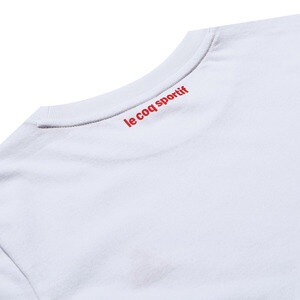 르꼬끄(LECOQ) 여성 면 에센셜 미니로고 레귤러핏 반팔티셔츠 (Q8122ARS32)