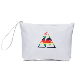 르꼬끄(LECOQ) 여성 뉴컬러로고 스튜디오 클러치백 (Q8222OBG05)