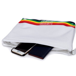 르꼬끄(LECOQ) 여성 뉴컬러로고 스튜디오 클러치백 (Q8222OBG05)