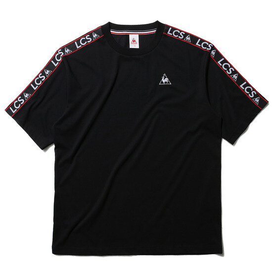 르꼬끄(LECOQ) [재입고]남녀공용 오버핏 띠테이핑 반팔 맨투맨티셔츠 (Q8223FRS53)