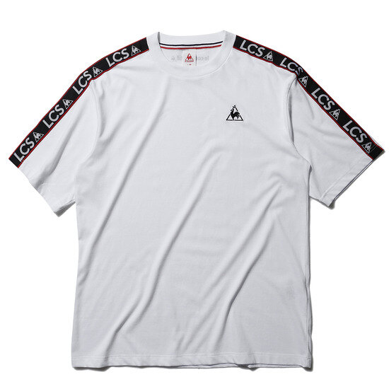 르꼬끄(LECOQ) [재입고]남녀공용 오버핏 띠테이핑 반팔 맨투맨티셔츠 (Q8223FRS53)