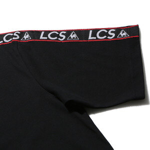 르꼬끄(LECOQ) [재입고]남녀공용 오버핏 띠테이핑 반팔 맨투맨티셔츠 (Q8223FRS53)