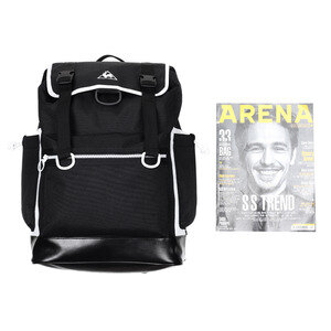 르꼬끄(LECOQ) 남녀공용 후다형 에센셜 백팩 (Q8322ABP74)