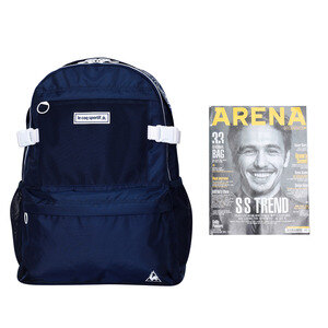 르꼬끄(LECOQ) 남녀공용 레트로 에센셜 백팩 (Q8323ABP73)