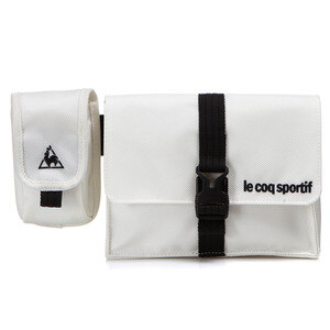 르꼬끄(LECOQ) 남녀공용 탈부착 포켓 홀스터백 (Q8323CBG93)