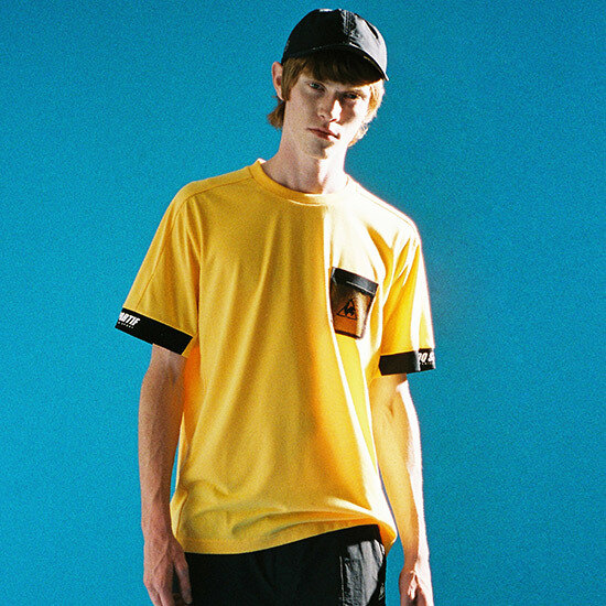 르꼬끄(LECOQ) 남녀공용 투어러 루즈핏 포켓티셔츠 (Q8323CRS72)