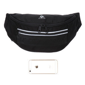 르꼬끄(LECOQ) 남녀공용 트레이닝 확장형 힙색 (Q8323EBG71)