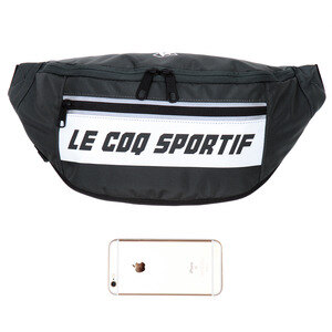 르꼬끄(LECOQ) 남녀공용 트레이닝 확장형 힙색 (Q8323EBG71)