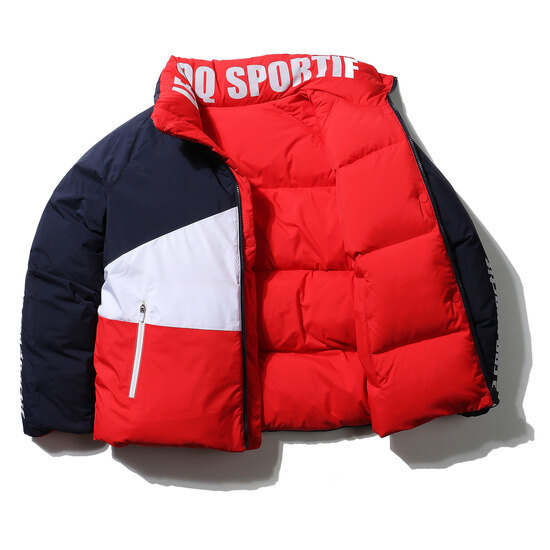 르꼬끄(LECOQ) [르꼬끄] (Q8423CDJ01) [르꼬끄] (Q8423CDJ01) 남녀공용 리버시블 다운