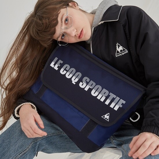 르꼬끄(LECOQ) 메시포인트 메신저백