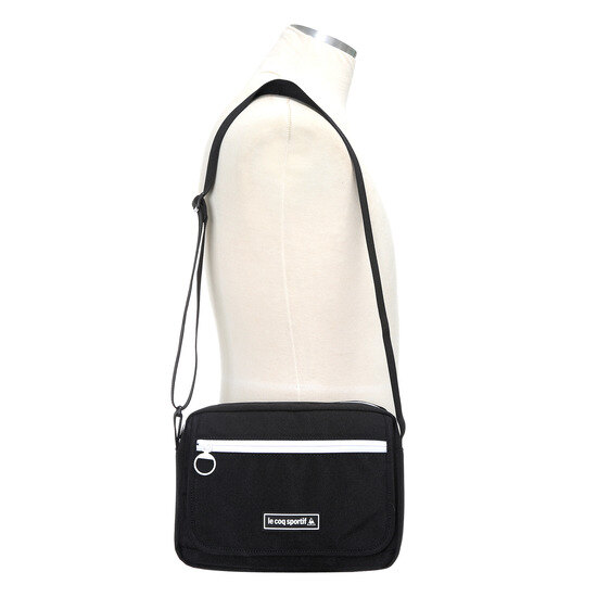 르꼬끄(LECOQ) 남녀공용 트윈(TWIN) / 메시포인트 가로형 크로스백 (Q9123ABG12)