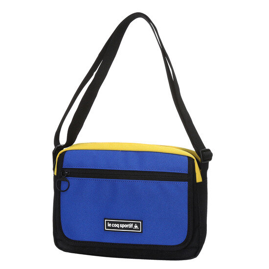 르꼬끄(LECOQ) 남녀공용 트윈(TWIN) / 메시포인트 가로형 크로스백 (Q9123ABG12)