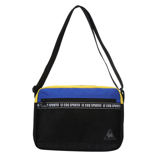 르꼬끄(LECOQ) 남녀공용 트윈(TWIN) / 메시포인트 가로형 크로스백 (Q9123ABG12)