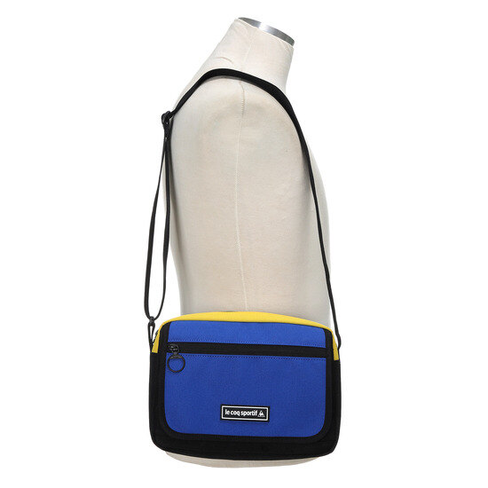 르꼬끄(LECOQ) 남녀공용 트윈(TWIN) / 메시포인트 가로형 크로스백 (Q9123ABG12)