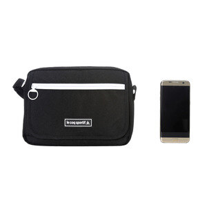 르꼬끄(LECOQ) 남녀공용 트윈(TWIN) / 메시포인트 가로형 크로스백 (Q9123ABG12)