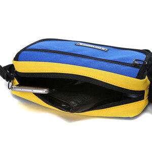 르꼬끄(LECOQ) 남녀공용 트윈(TWIN) / 메시포인트 가로형 크로스백 (Q9123ABG12)