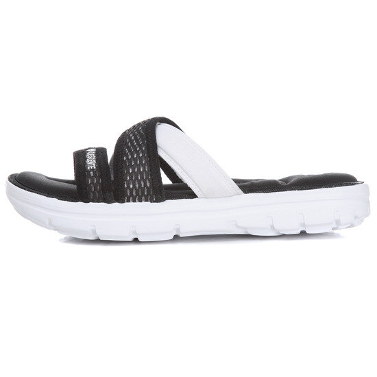 데상트(DESCENTE) [18SS 신상]여성 ELASTY SLD (엘라스티 슬라이드) 블랙 (S8228TCT12)