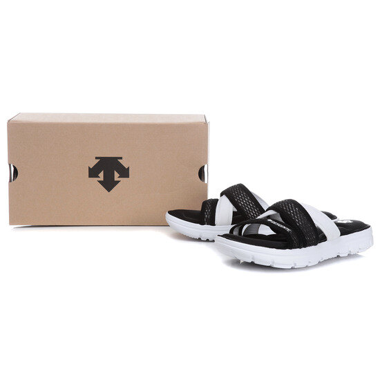 데상트(DESCENTE) [18SS 신상]여성 ELASTY SLD (엘라스티 슬라이드) 블랙 (S8228TCT12)