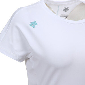 데상트(DESCENTE) [신상품]여성 기본형 레귤러핏 반팔 티셔츠 (S8322PTS83)