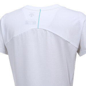 데상트(DESCENTE) [신상품]여성 기본형 레귤러핏 반팔 티셔츠 (S8322PTS83)