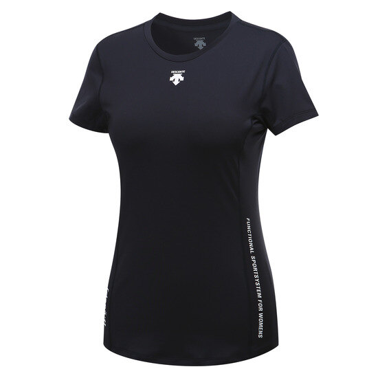 데상트(DESCENTE) [신상품]여성 베이직 기능성 슬림 반팔티셔츠 (S8322YTS06)