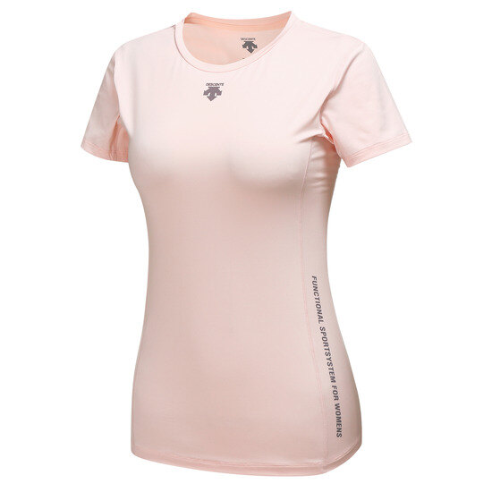 데상트(DESCENTE) [신상품]여성 베이직 기능성 슬림 반팔티셔츠 (S8322YTS06)