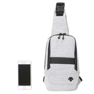 데상트(DESCENTE) 남녀공용 스포츠베이직 세로형슬링백(M) (S8326HBG02)