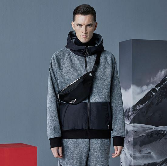 데상트(DESCENTE) 남녀공용 스키 40주년 가로형 힙색(S) (S8426SBG31)