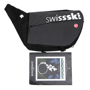 데상트(DESCENTE) 남녀공용 스키 40주년 세로형슬링백(L) (S8426SBG32)