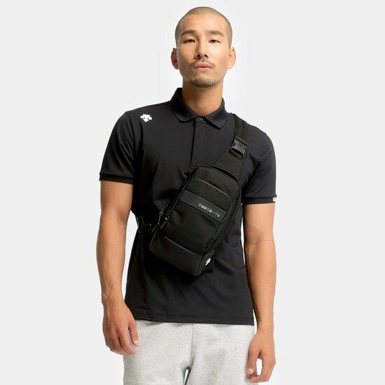 데상트(DESCENTE) [19SS 신상]남녀공용 스포츠베이직  세로형 슬링백(M) (S9126HBG11)