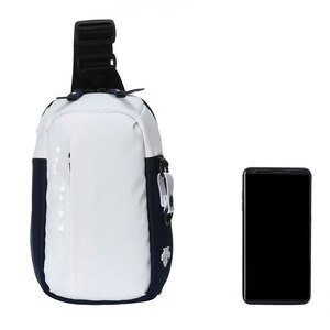 데상트(DESCENTE) [19SS 신상]남녀공용 스포츠베이직  세로형 슬링백(S) (S9126HBG12)