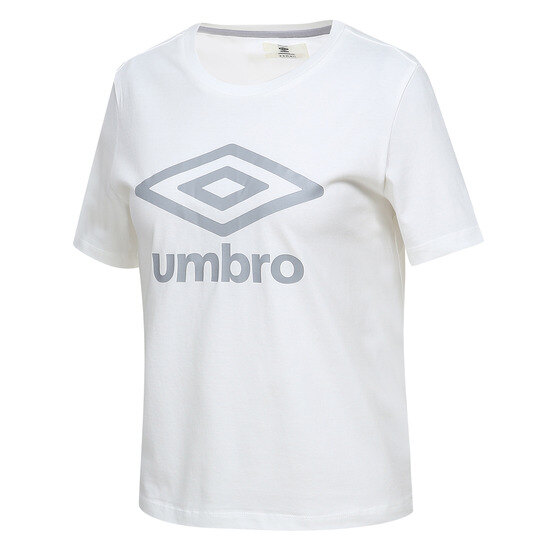엄브로(UMBRO) 여성 변형 핏 반팔 티셔츠 (U7222URS77)