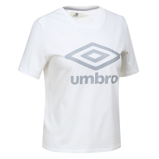 엄브로(UMBRO) 여성 변형 핏 반팔 티셔츠 (U7222URS77)